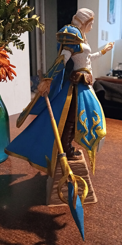 Un trabajo detallado y artesanal.