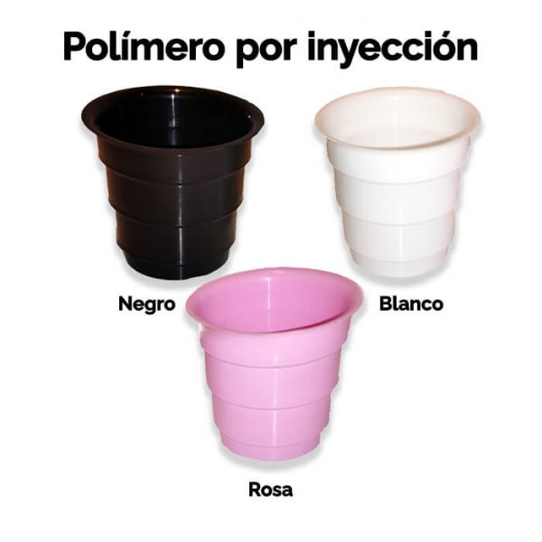 Colores disponibles para mates internos: negro, blanco y rosa.